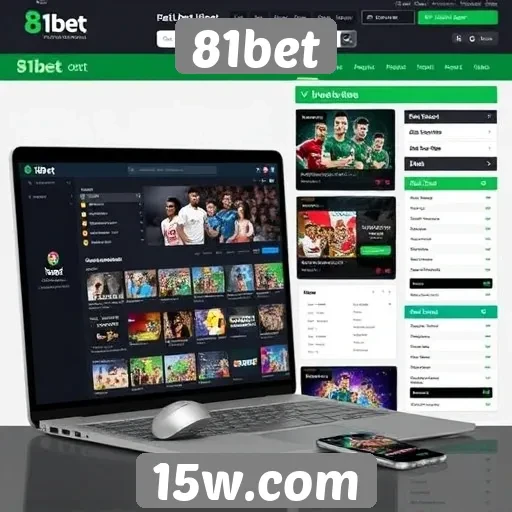Análise das funcionalidades do site 81bet